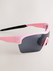 Pink Sporty Sunglasses - Image 3 of 4
