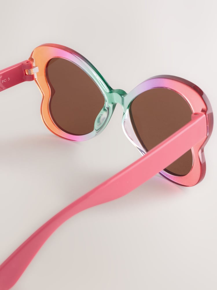 Rainbow Novelty Butterfly Sunglasses - Image 3 of 3 Rainbow Novelty Butterfly Sunglasses - Image 3 of 3