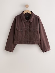 Maro - Relaxed Denim Trucker Jacket - Imaginea 1 din 3