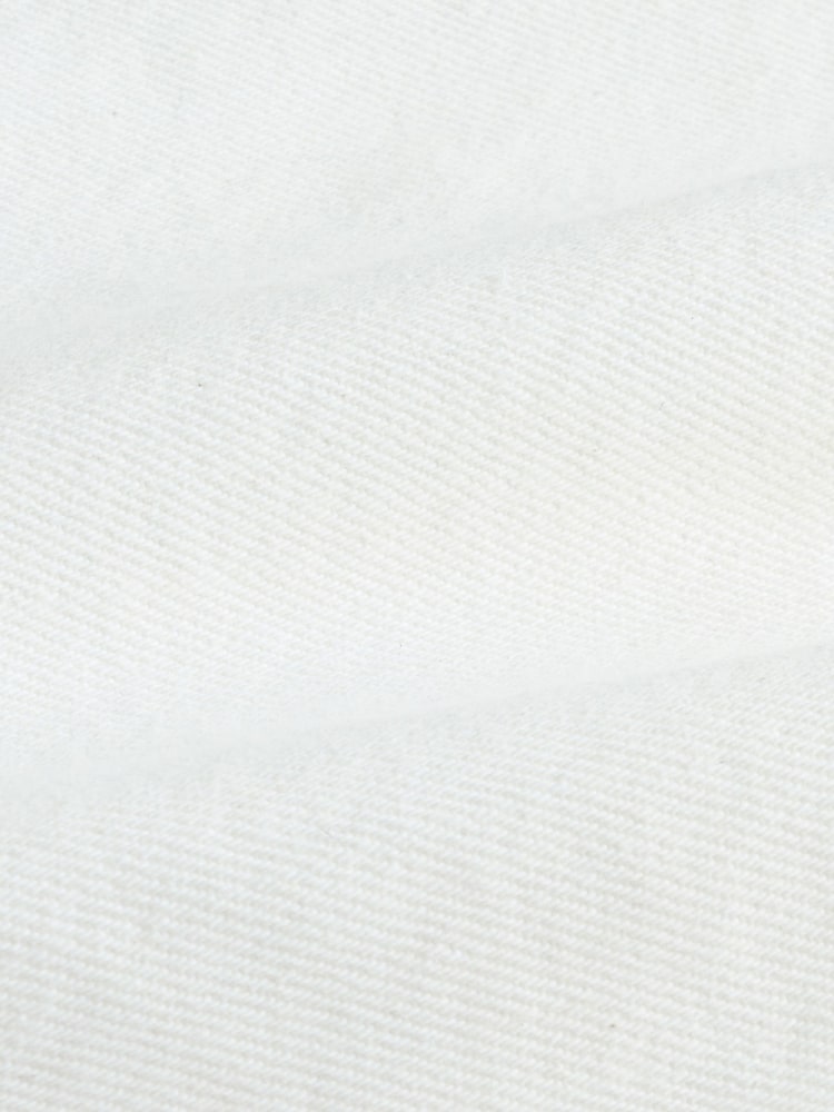 White Raw Hem Festival Denim Shorts - Image 11 of 11