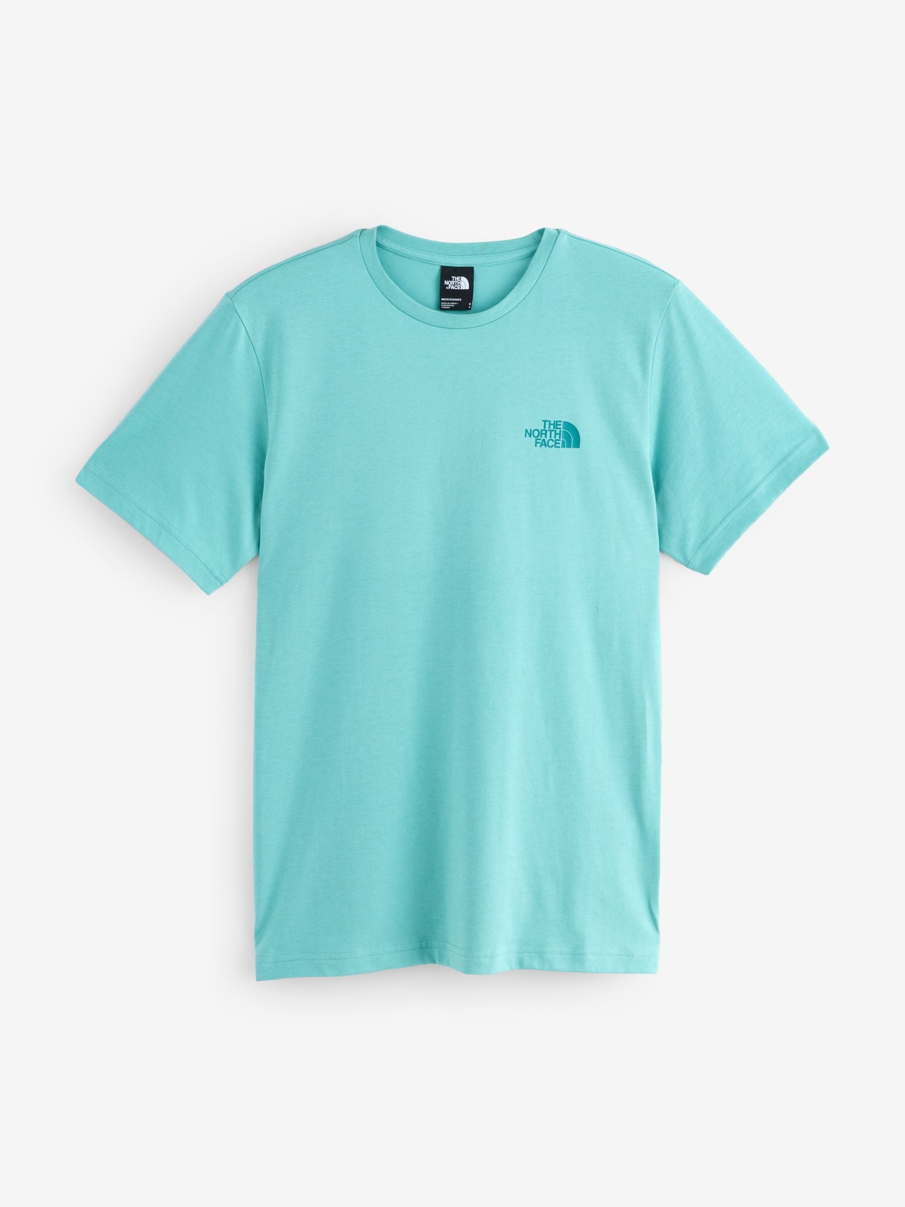 トップス THE NORTH FACE Cotton Polyester Shirt Buy The North Face Teal Blue Simple Dome T-Shirt from Next USA
