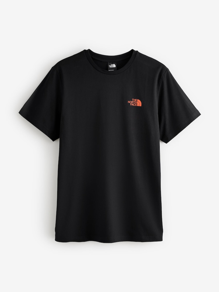 The North Face Black Simple Dome T-Shirt - Image 1 of 1 The North Face Black Simple Dome T-Shirt - Image 1 of 1