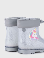 Igor Glitter Unicorn Ankle Wellies - Image 3 of 4