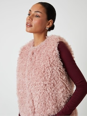 Threadbare Faux Fur Gilet - Bild 2 von 5