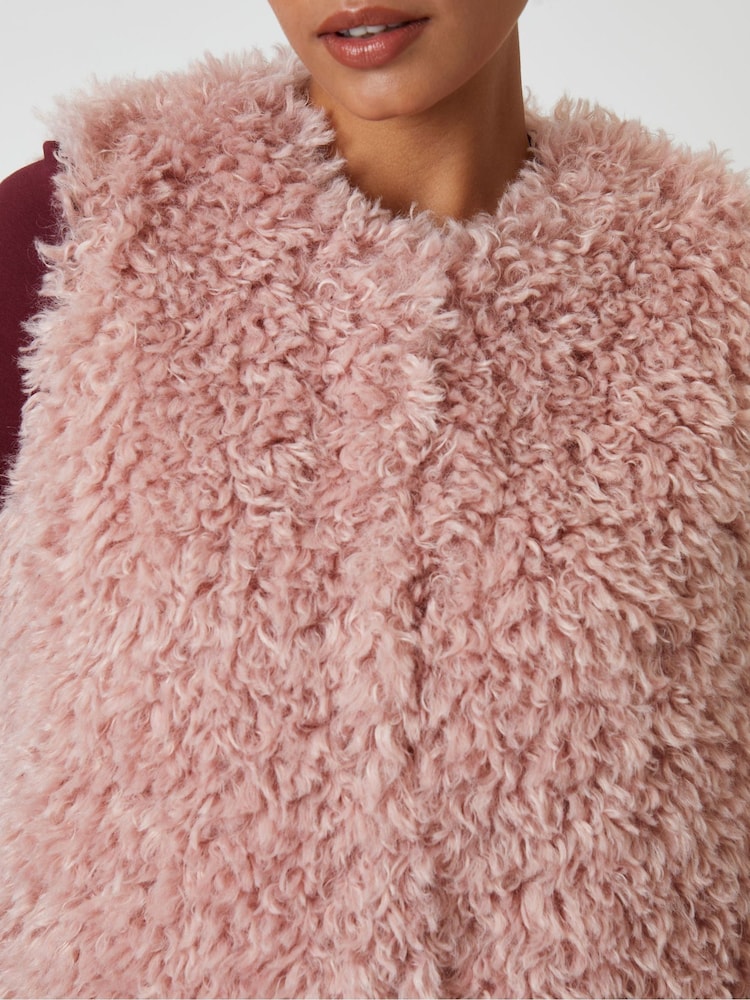 Threadbare Faux Fur Gilet - Bild 5 von 5