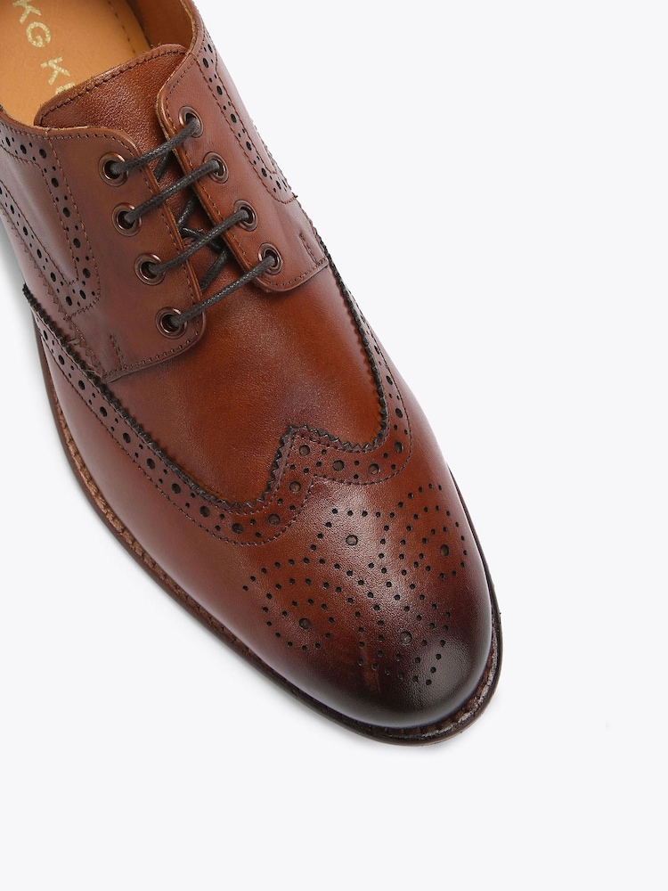 KG Kurt Geiger Natural Connor Trainers - Image 5 of 5