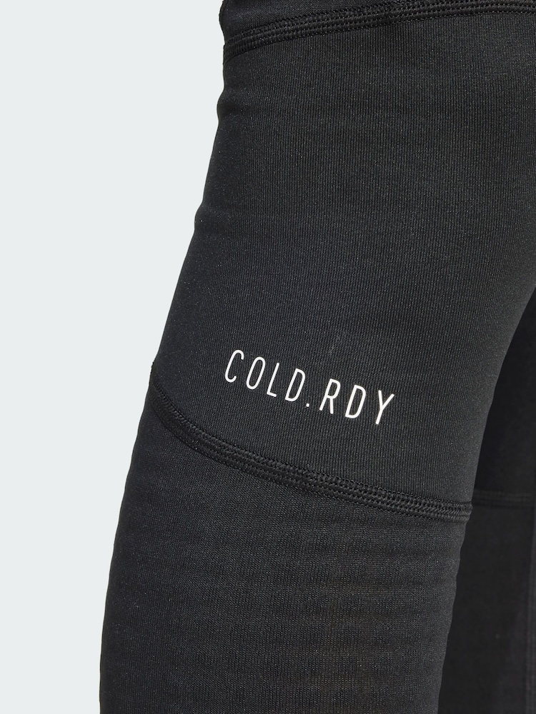 adidas Black Techfit Cold.Rdy Training Long Tights - Image 4 of 4