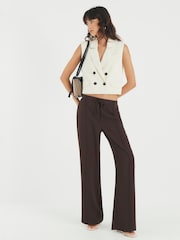 River Island Elasticated Smart Joggers - Imagem 1 de 4