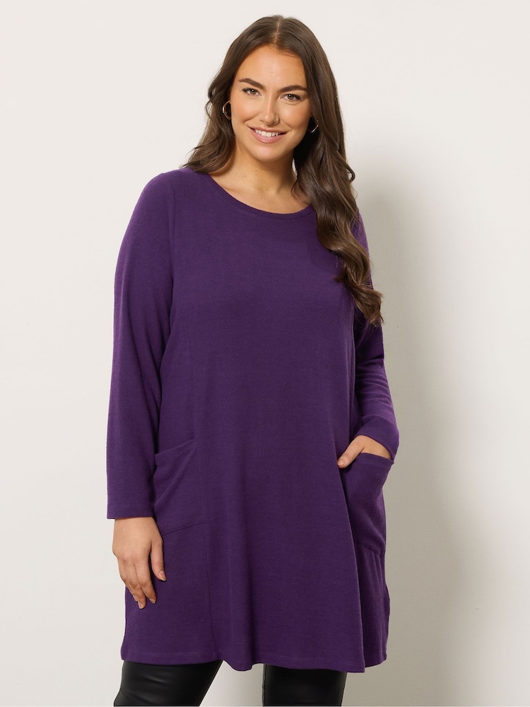 Evans Drape Pocket Tunic - Image 1 of 5