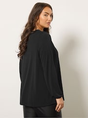 Evans Studded Jersey Top - Image 3 of 5
