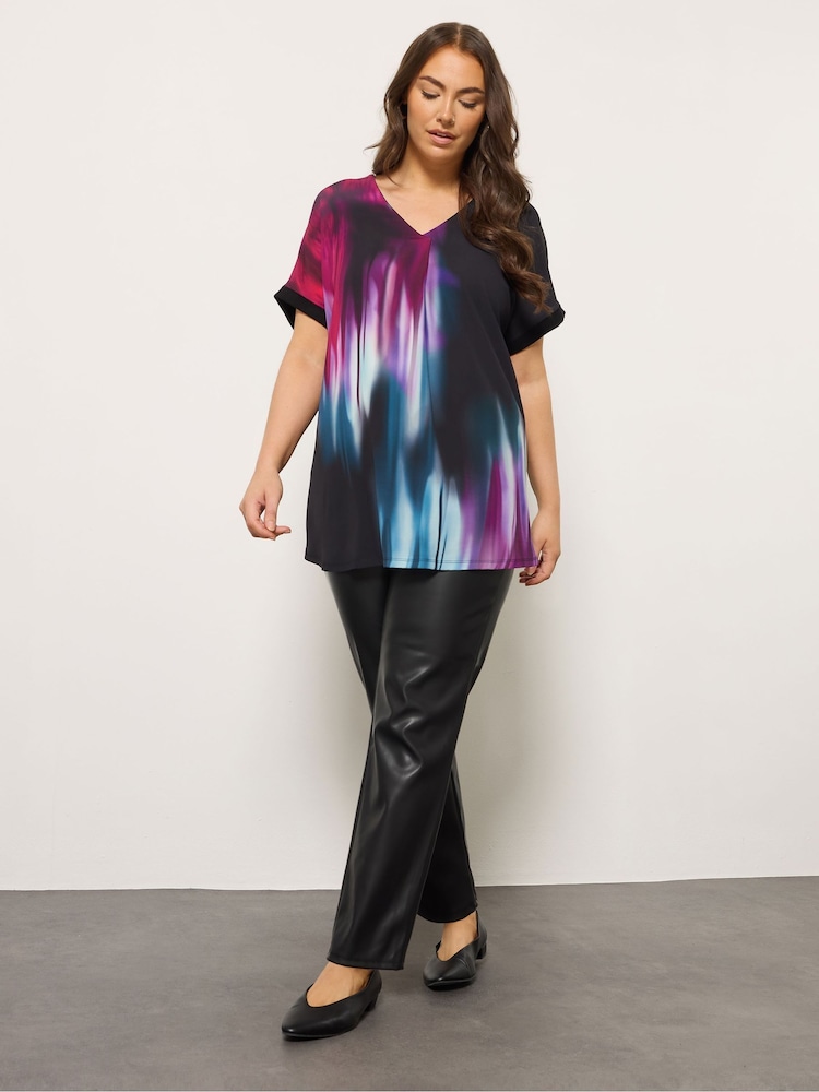 Evans Woven Front Black Top - Image 2 of 5