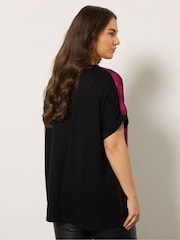 Evans Woven Front Black Top - Image 3 of 5