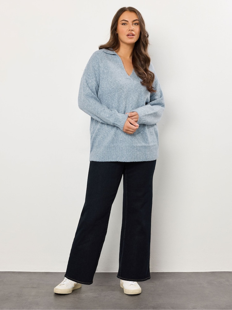 Knitted Collar Jumper - Image 2 of 5