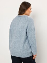 Knitted Collar Jumper - Image 3 of 5