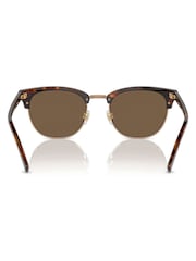 Polo Ralph Lauren Brown Ph4217 Round Sunglasses - Image 4 of 6