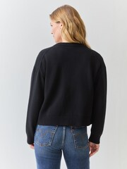 PS Paul Smith Blue Button Up Knit Cardigan - Image 3 of 6