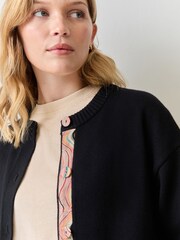 PS Paul Smith Blue Button Up Knit Cardigan - Image 4 of 6