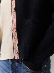 PS Paul Smith Blue Button Up Knit Cardigan - Image 5 of 6