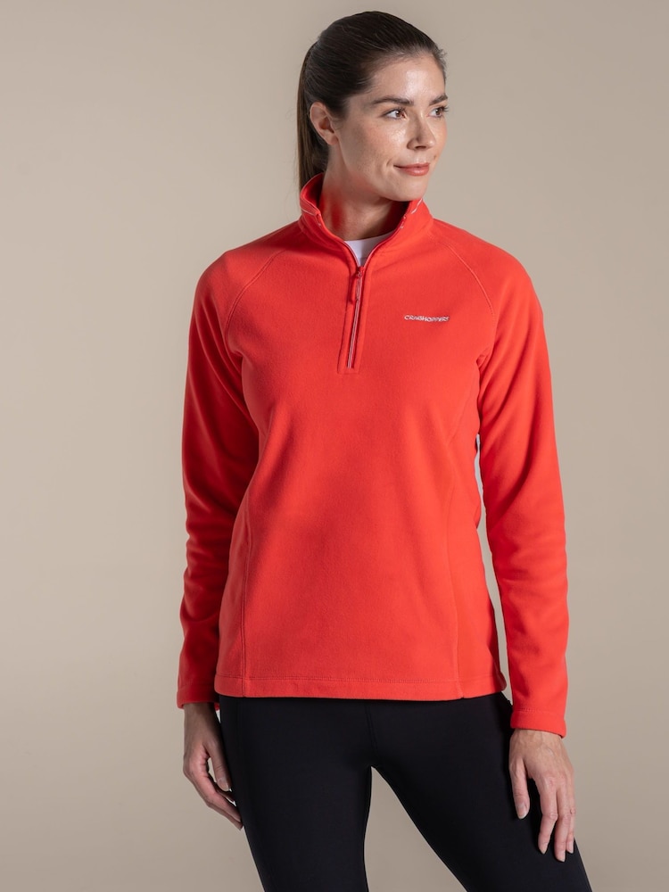 Craghoppers Red Miska VI Half Zip Fleece - Image 1 of 4 Craghoppers Red Miska VI Half Zip Fleece - Image 1 of 4