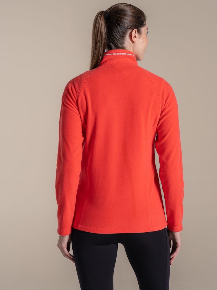 Craghoppers Red Miska VI Half Zip Fleece - Image 2 of 4 Craghoppers Red Miska VI Half Zip Fleece - Image 2 of 4