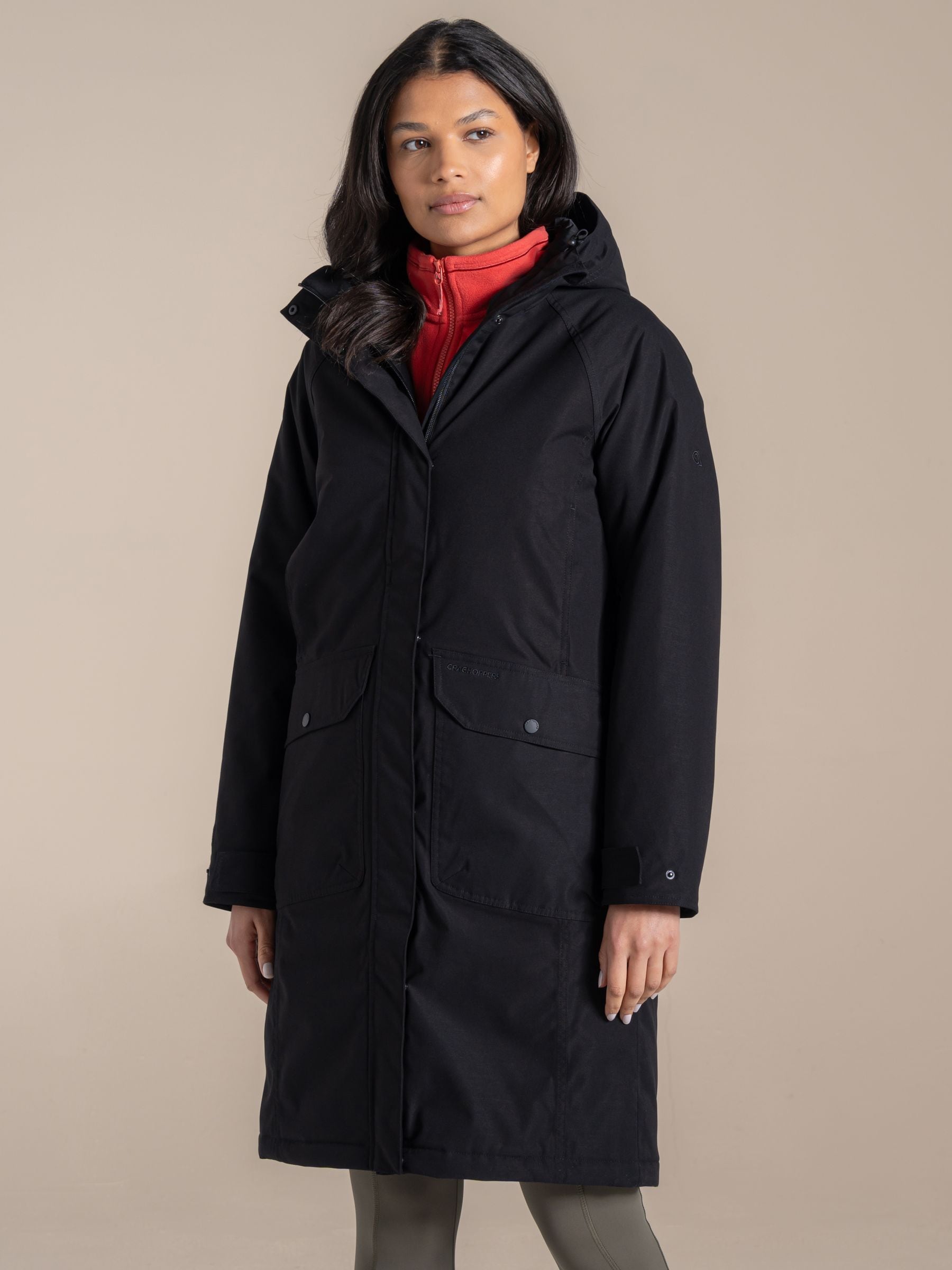 Craghoppers Women's Black Rosalind Ii Insulated Waterproof Jacket - Image 1