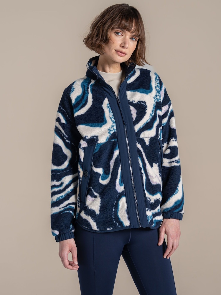 Craghoppers Purple Kidsy Fleece Jacket - Image 1 of 5 Craghoppers Purple Kidsy Fleece Jacket - Image 1 of 5