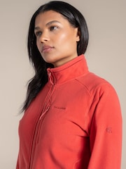 Craghoppers Red Miska Plus II Fleece Jacket - Image 3 of 6