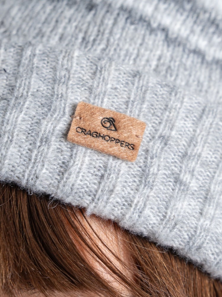 Craghoppers Grey Adalia Beanie - Image 2 of 3 Craghoppers Grey Adalia Beanie - Image 2 of 3