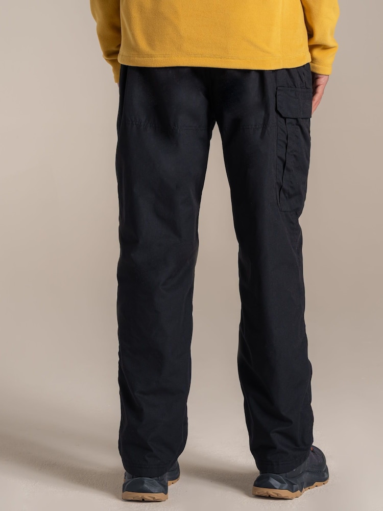 Craghoppers Kiwi Thermo Black Trousers - Image 2 of 8 Craghoppers Kiwi Thermo Black Trousers - Image 2 of 8
