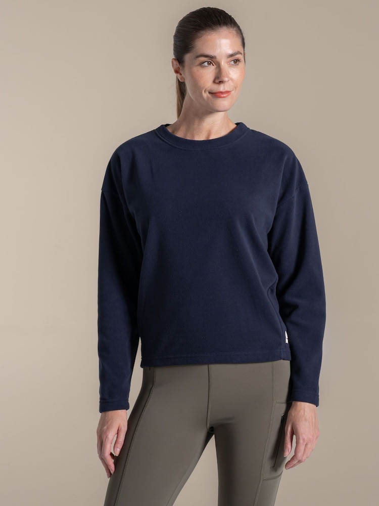 Craghoppers Purple Miska Crew Neck Sweatshirt - Image 1 of 4 Craghoppers Purple Miska Crew Neck Sweatshirt - Image 1 of 4