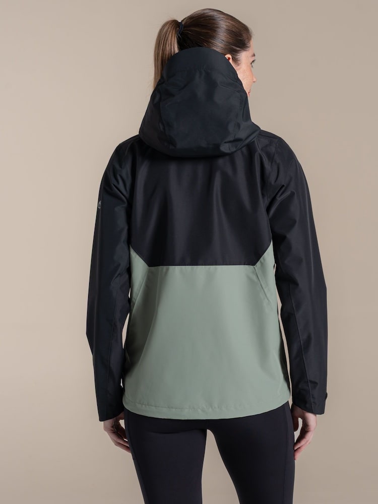 Craghoppers Rosario Waterproof Black Jacket - Image 2 of 8 Craghoppers Rosario Waterproof Black Jacket - Image 2 of 8