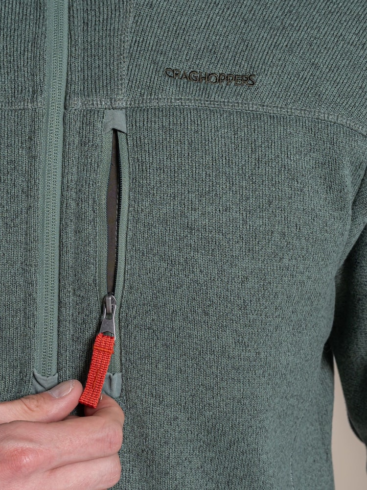Craghoppers Green Tatton III Half Zip Fleece - Imagem 5 de 5