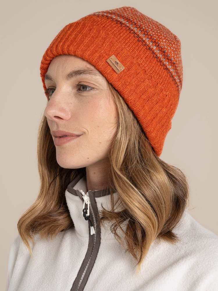Craghoppers Orange Adalia Beanie - Image 2 of 3 Craghoppers Orange Adalia Beanie - Image 2 of 3
