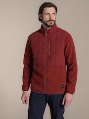 Craghoppers Red Helvellyn Fleece Jacket - Image 1 of 7