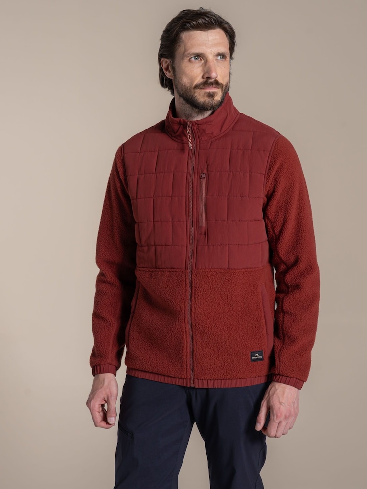 Craghoppers Red Helvellyn Fleece Jacket - Image 1 of 7