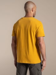 Craghoppers Yellow Lucent II Short Sleeve T-Shirt - Image 2 of 4
