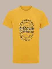 Craghoppers Yellow Lucent II Short Sleeve T-Shirt - Image 3 of 4
