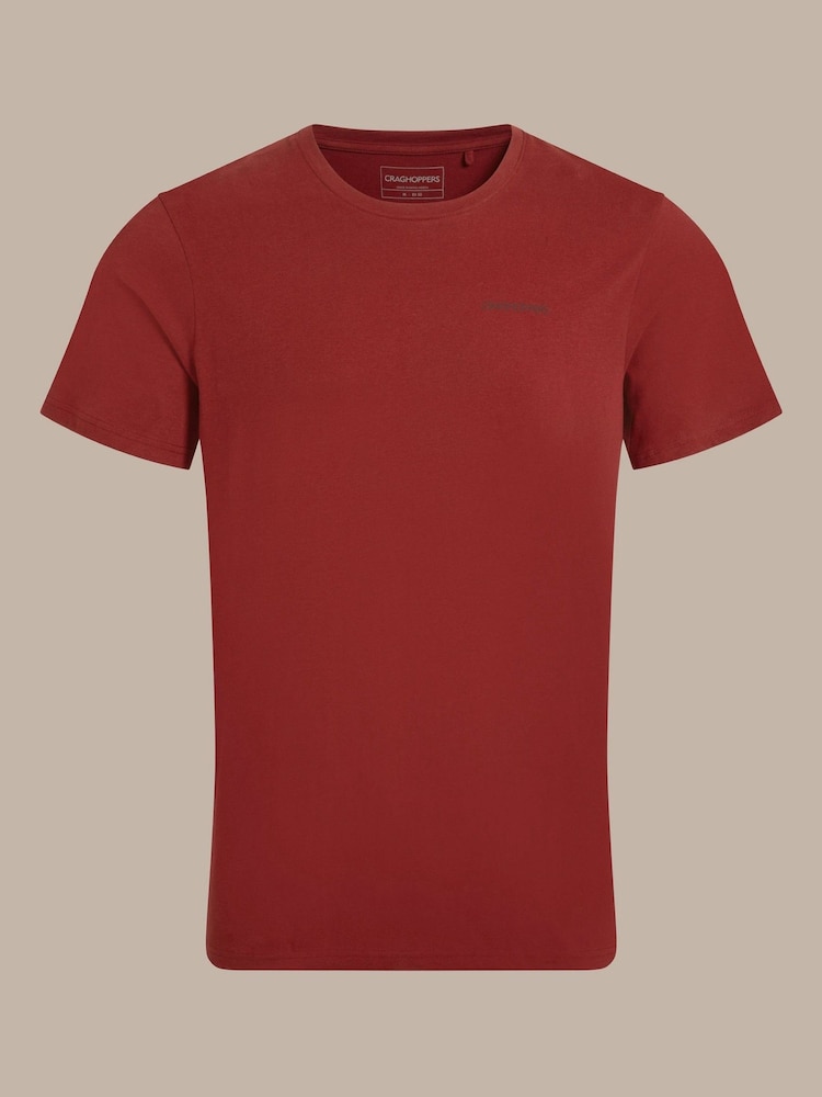 Craghoppers Red Lucent II Short Sleeve T-Shirt - Image 1 of 2