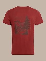 Craghoppers Red Lucent II Short Sleeve T-Shirt - Image 2 of 2