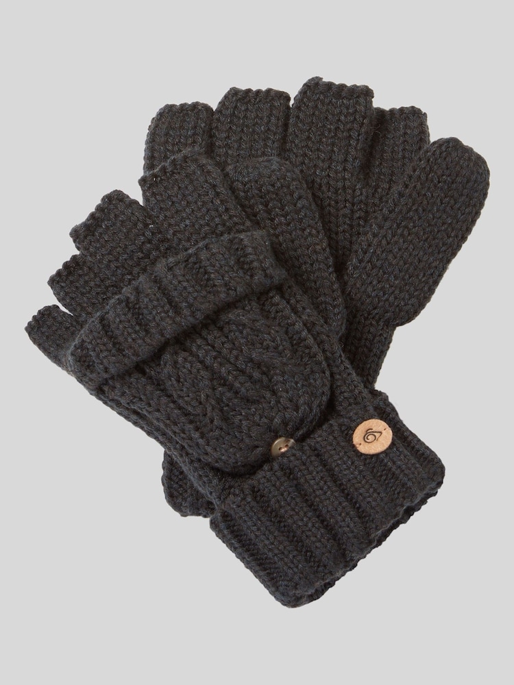 Craghoppers Brock Black Mittens - Image 1 of 1