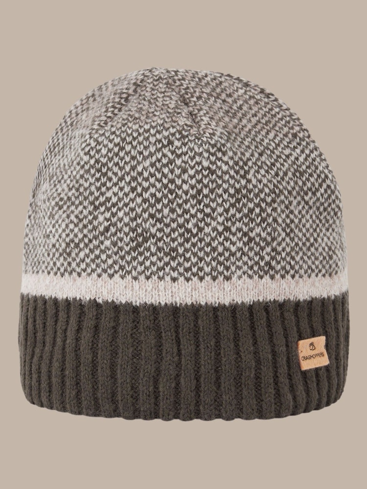 Craghoppers Green Forster Beanie - Image 1 of 1 Craghoppers Green Forster Beanie - Image 1 of 1