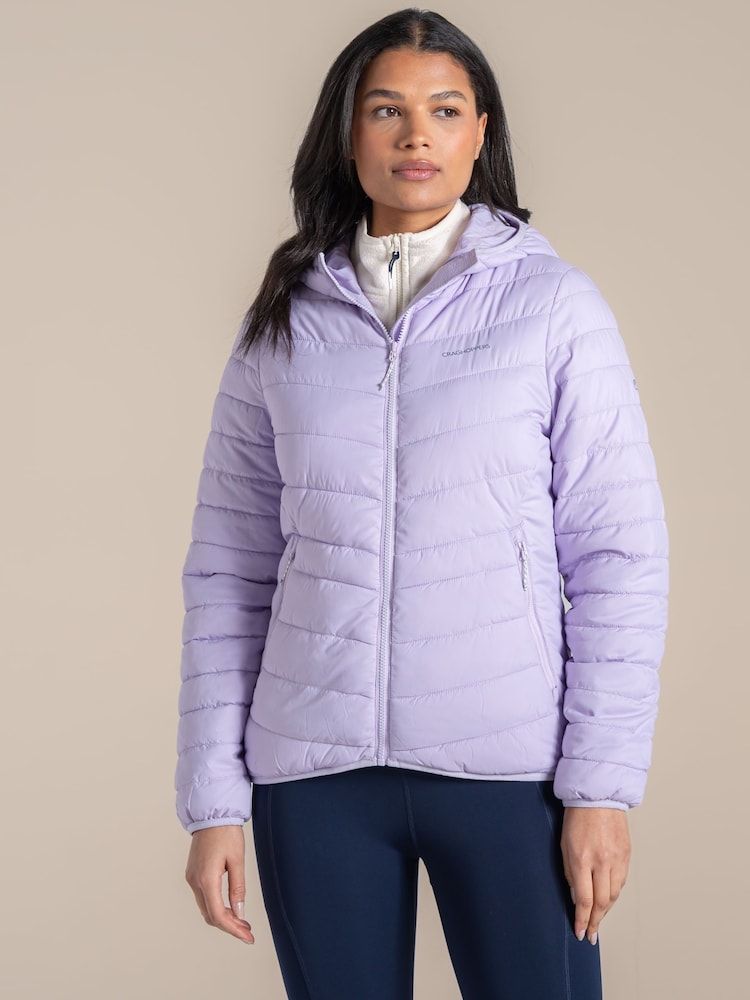 Craghoppers Purple Complite IX Hooded Jacket - Image 1 of 7 Craghoppers Purple Complite IX Hooded Jacket - Image 1 of 7