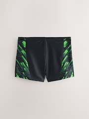 黑色╱綠色 - 單人 - Active Motionflex 泳褲 - 圖片 5/7