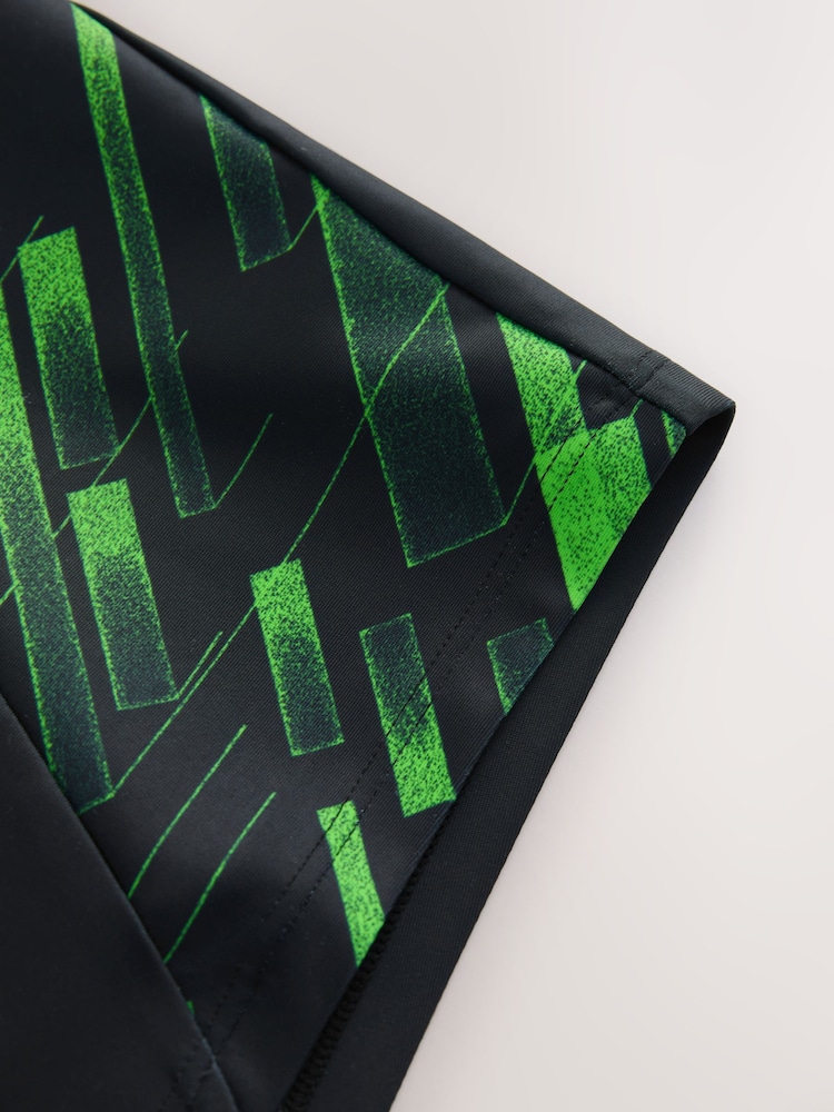 黑色╱綠色 - 單人 - Active Motionflex 泳褲 - 圖片 7/7