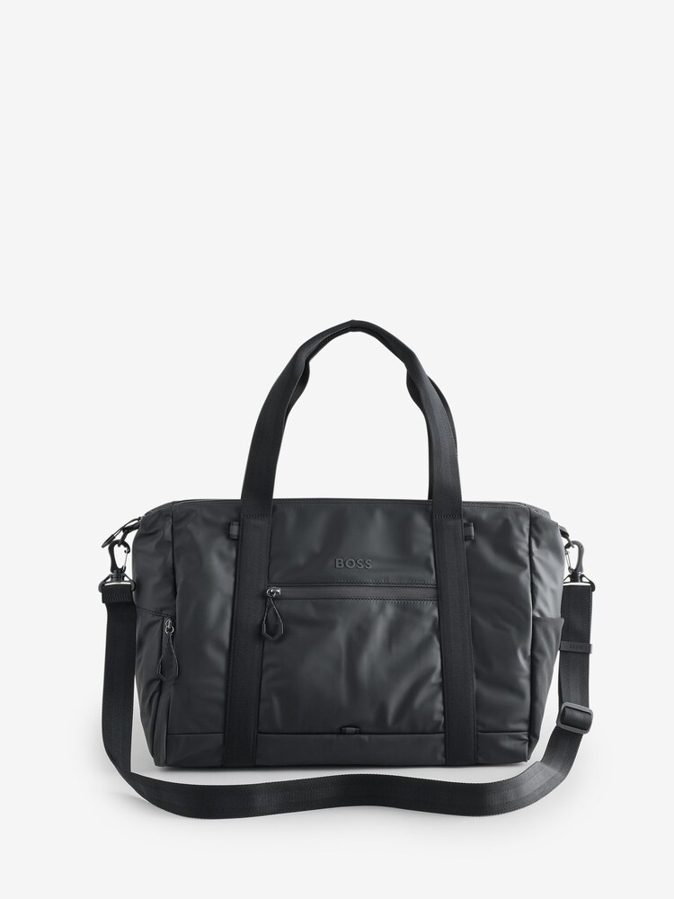 BOSS Black Stenson Logo Holdall - Image 1 of 1 BOSS Black Stenson Logo Holdall - Image 1 of 1