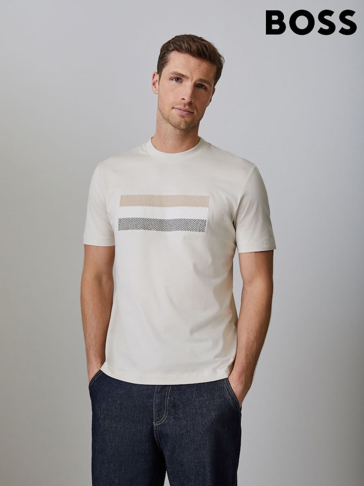 BOSS T-Shirt mit Grafik in regulärer Passform - Bild 6 von 6
