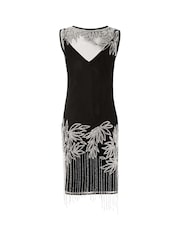 Roman estilo melindrosa com aplicações Dress - Imagem 4 de 4
