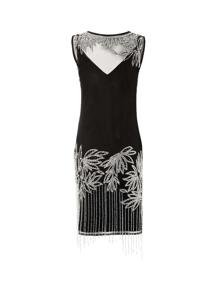Roman estilo melindrosa com aplicações Dress - Imagem 4 de 4