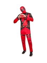 Marvel Red Deadpool Adult Fancy Dress Costume - Image 6 of 7
