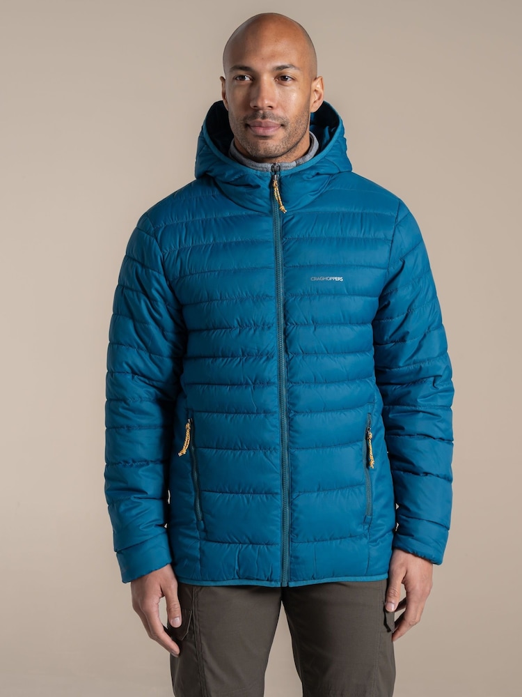 Craghoppers Blue Complite IX Hooded Jacket - Image 1 of 8 Craghoppers Blue Complite IX Hooded Jacket - Image 1 of 8